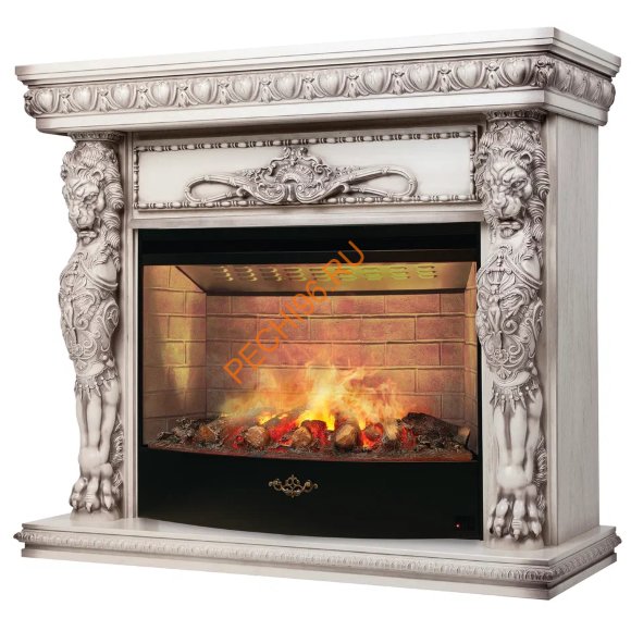 Электрокамин RealFlame Romano 33 WT с очагом 3D Firestar 33