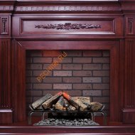 Электрокамин Dimplex Luxemburg с очагом Silverton темная вишня