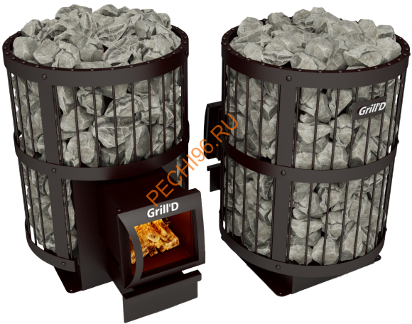 Печь банная Grill’D Leo 240 long black Печь банная Grill’D Leo 240 long black