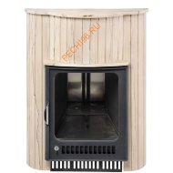 Портал для банной печи Ферингер Макси ПФ Окаменевшее дерево перенесённый рисунок