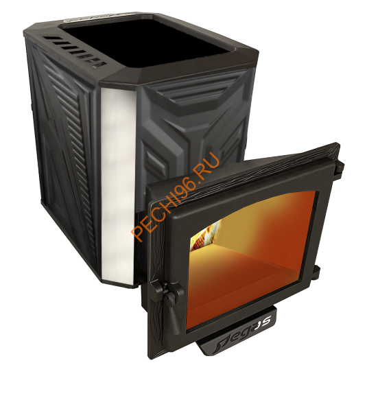 Печь банная Пегас 22 чугун панорама конвекция Печь банная Пегас 22 чугун панорама конвекция