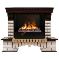 Электрокамин RealFlame Country 26 AO с Black вставкой + 3D Cassette 630