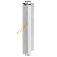 Экономайзер-конвектор на трубе Везувий, D115 (AISI 439)