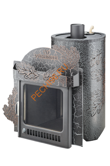 Печь банная Ферингер Малютка ПФ в кожухе Дубы