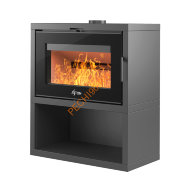 Печь-камин ASTON «SENATOR» BLACK