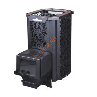 Печь банная Сталь-Мастер HARD 16М 2025 Хохлома дверца ДСС