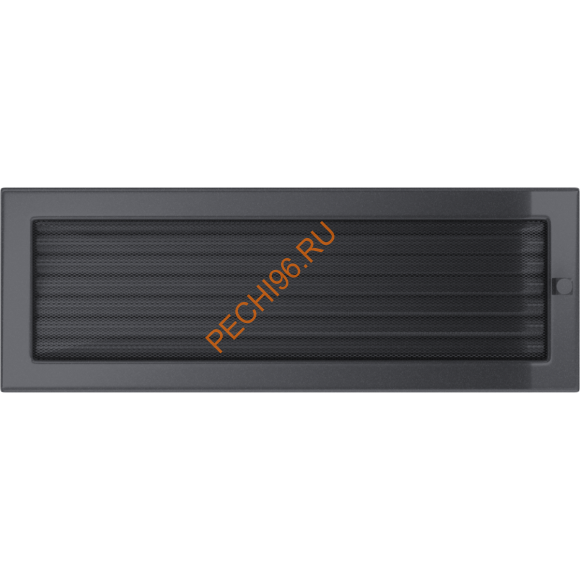 Вентиляционная решетка Kratki 49GX 170х490 мм графит