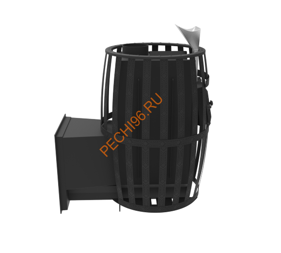 Печь-камин-сетка банная Витязь 18 Д-1 ЗК, сетка