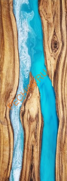 Дверь стеклянная DoorWood с фотопечатью «СЛЭБ-05»