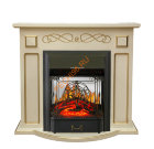 Электрокамин InterFlame Аспен патина бежевый с очагом Majestic GLS