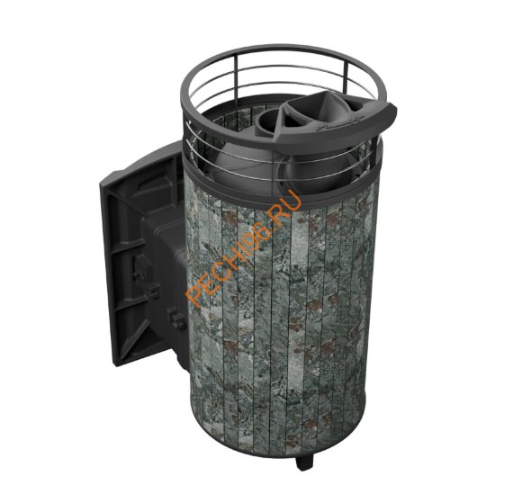 Печь банная Атмосфера XL Жадеит ламель+сетка