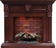 Электрокамин Dimplex Sheffield с очагом Silverton темная вишня