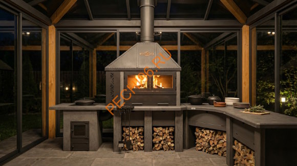 Печь-тандыр Хан Графит