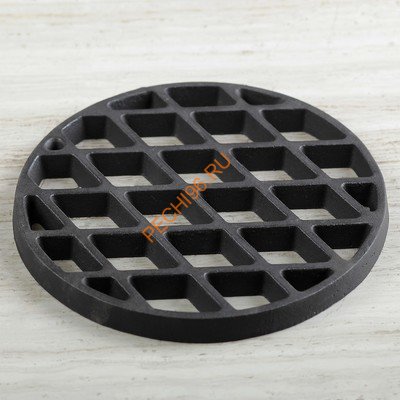 Решетка для стейков Амфора D 210мм с матовым керамическим покрытием Решетка для стейков Амфора D 210мм с матовым керамическим покрытием