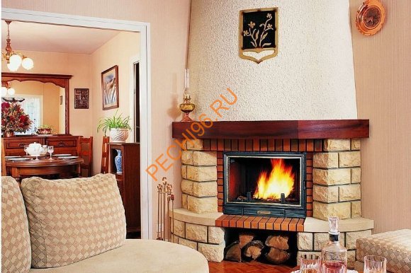 Каминная топка Seguin Sunflam70 гильотина с двойной подачей воздуха Каминная топка Seguin Sunflam70 гильотина с двойной подачей воздуха