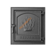 Дверка ВЕЗУВИЙ каминная 211 (Антрацит)