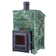 Печь банная Гефест GFS ЗК 40М в облицовке Президент 1100/40 Змеевик