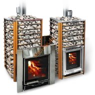 Печь банная Ермак Сетка-Люкс 36 нержавейка