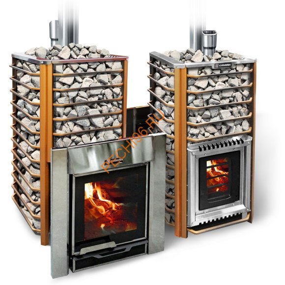 Печь банная Ермак Сетка-Люкс 36 нержавейка