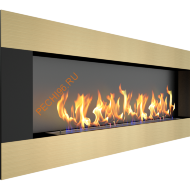 Биокамин ZeFire ELLIOT horizontal 1800 латунный