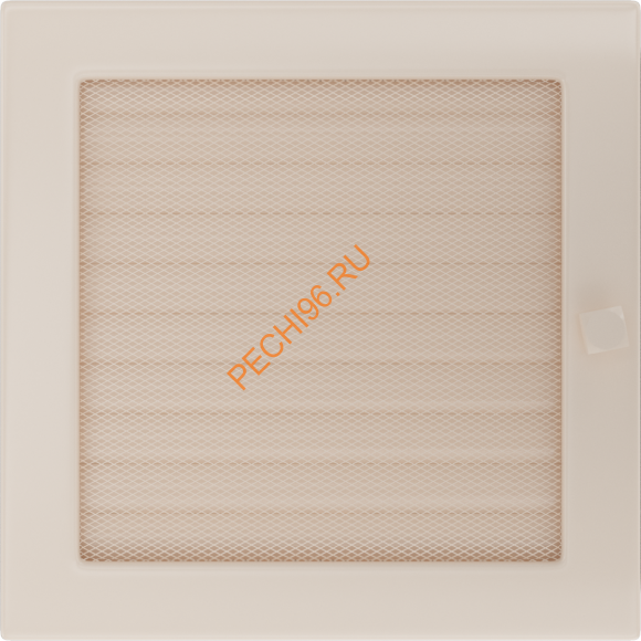 Вентиляционная решетка Kratki 22KX 220х220 мм кремовый