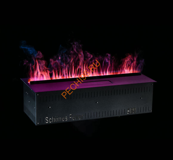 Паровой электрический очаг Schones Feuer 3D FireLine 600 Blue Паровой электрический очаг Schones Feuer 3D FireLine 600 Blue