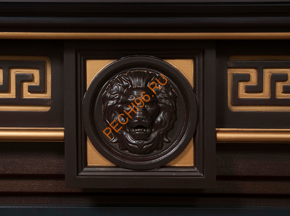 Электрокамин Electrolux Sphere Plus EFP/P-3320RLS с порталом Firelight Vittoriano 30, темный дуб с патиной