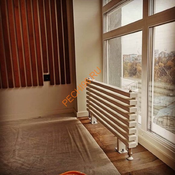 Радиатор трубчатый Loten Grey ZN 1250/280 4 с нижнее подключение Радиатор трубчатый Loten Grey ZN 1250/280 4 с нижнее подключение