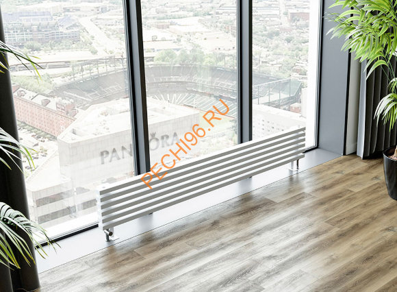 Радиатор трубчатый Loten Grey ZN 1250/280 4 с нижнее подключение Радиатор трубчатый Loten Grey ZN 1250/280 4 с нижнее подключение