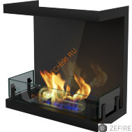 Биокамин ZeFire STANDART торцевой 500 со стемалитом
