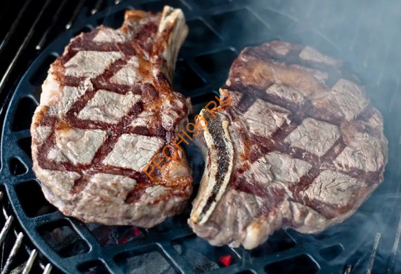 Решетка для стейков Амфора D 210мм с матовым керамическим покрытием Решетка для стейков Амфора D 210мм с матовым керамическим покрытием