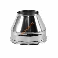 Конус ВУЛКАН V50R, нержавейка AISI 321/304, d 300/400 мм
