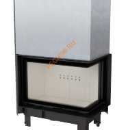 Каминная топка Kratki MBA/P/BS/G/SG, 17 кВт, гнутое стекло