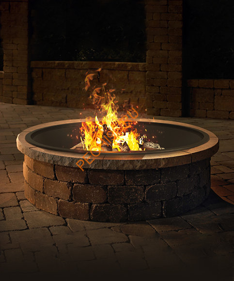 Чугунная Костровая чаша Везувий Fantastic D 700