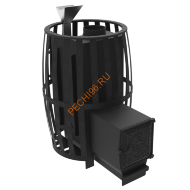 Печь банная Берёзка Витязь 18 (ДТ-4), ЗК сетка