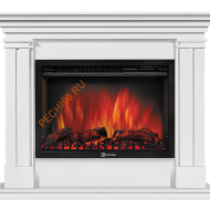 Электрокамин Electrolux EFP/P-3020LS с порталом Firelight Castello 30, белый