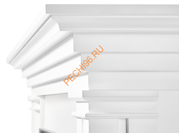 Электрокамин Electrolux EFP/P-3020LS с порталом Firelight Castello 30, белый