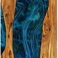 Дверь стеклянная DoorWood с фотопечатью «СЛЭБ-07»