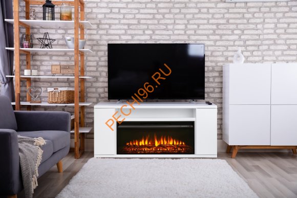 Электрокамин RealFlame Bergen 36 WT с очагом Flash 36 Электрокамин RealFlame Bergen 36 WT с очагом Flash 36