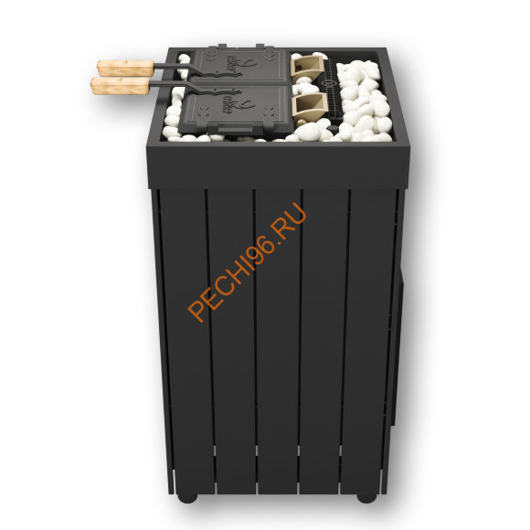 Электрическая паротермальная печь ФутуРус 2.0 10 кВт, металл Black Электрическая паротермальная печь ФутуРус 2.0 10 кВт, металл Black