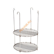 Этажерка решетка Технокерамика 2-х ярусная D 28см