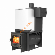 Печь банная Теплосталь Емельяныч с закрытой каменкой под обкладку, дверца 8АС