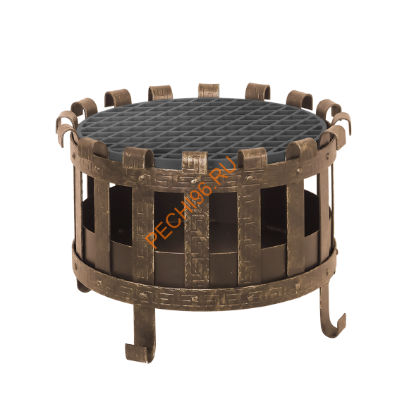 Костровая чаша Везувий кованая №6