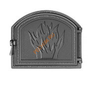 Дверка ВЕЗУВИЙ каминная 218 (Антрацит)