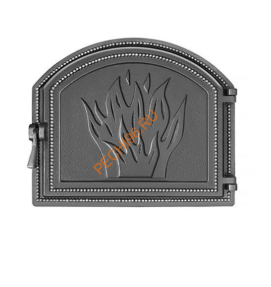 Дверка ВЕЗУВИЙ каминная 218 (Антрацит)