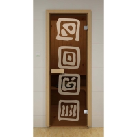 Стеклянные двери для бани и сауны